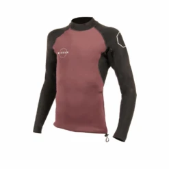 Vissla Boys High Seas 1mm L/S Wetsuit Jacket -Free Tide Area BOYSHIGHSEASWINE