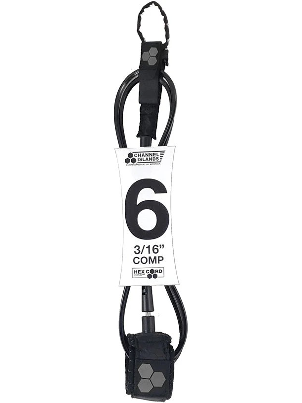 CI Comp Leash - Black 3 CI Comp Leash - Black