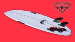 Puddle Jumper Pro Lightspeed Epoxy Surfboard -Free Tide Area PJ Pro 3D Bottom copy