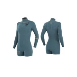 Manera Women's Seafarer Hybrid 3/2mm Chest Zip Long Sleeve Springsuit -Free Tide Area SeafarerHybrid32mmChestZipLongSleeveSpringsuit