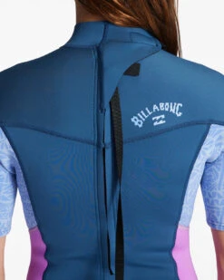 Billabong 2/2mm Synergy Back Zip Short Sleeve Springsuit 11 Billabong 2/2mm Synergy Back Zip Short Sleeve Springsuit -Free Tide Area abjw500106 billabong w dps dtl2