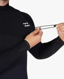 Billabong 3/2mm Furnace Natural Zipperless Fullsuit -Free Tide Area abyw100183 billabong v blk dtl1