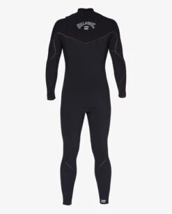 Billabong 3/2mm Furnace Chest Zip Fullsuit -Free Tide Area abyw100186 billabong v blk bck1