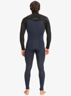 Quiksilver 3/2mm Everyday Sessions Chest Zip Fullsuit -Free Tide Area eqyw103166 quiksilver w ktp0 bck1