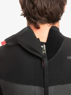Quiksilver 3/2mm Marathon Sessions Back-Zip Fullsuit -Free Tide Area eqyw103179 quiksilver w kvd0 bck2