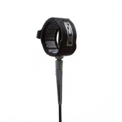 8' FCS All Round Essential Leash -Free Tide Area fcscompleashblackgrey