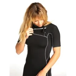 Volcom Women's Modulator 2MM Short Arm Wetsuit -Free Tide Area modshortarm4