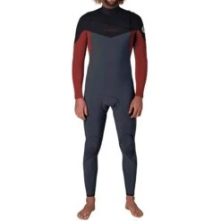 Rip Curl Dawn Patrol 4/3mm Chest Zip Fullsuit Wetsuit -Free Tide Area rip curl mens dawn patrol 43mm chest zip fullsuit wetsuit 413719