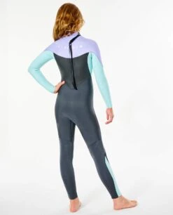 Rip Curl Junior Omega 4/3mm Back Zip Fullsuit -Free Tide Area wsm9rb 0037 2 4